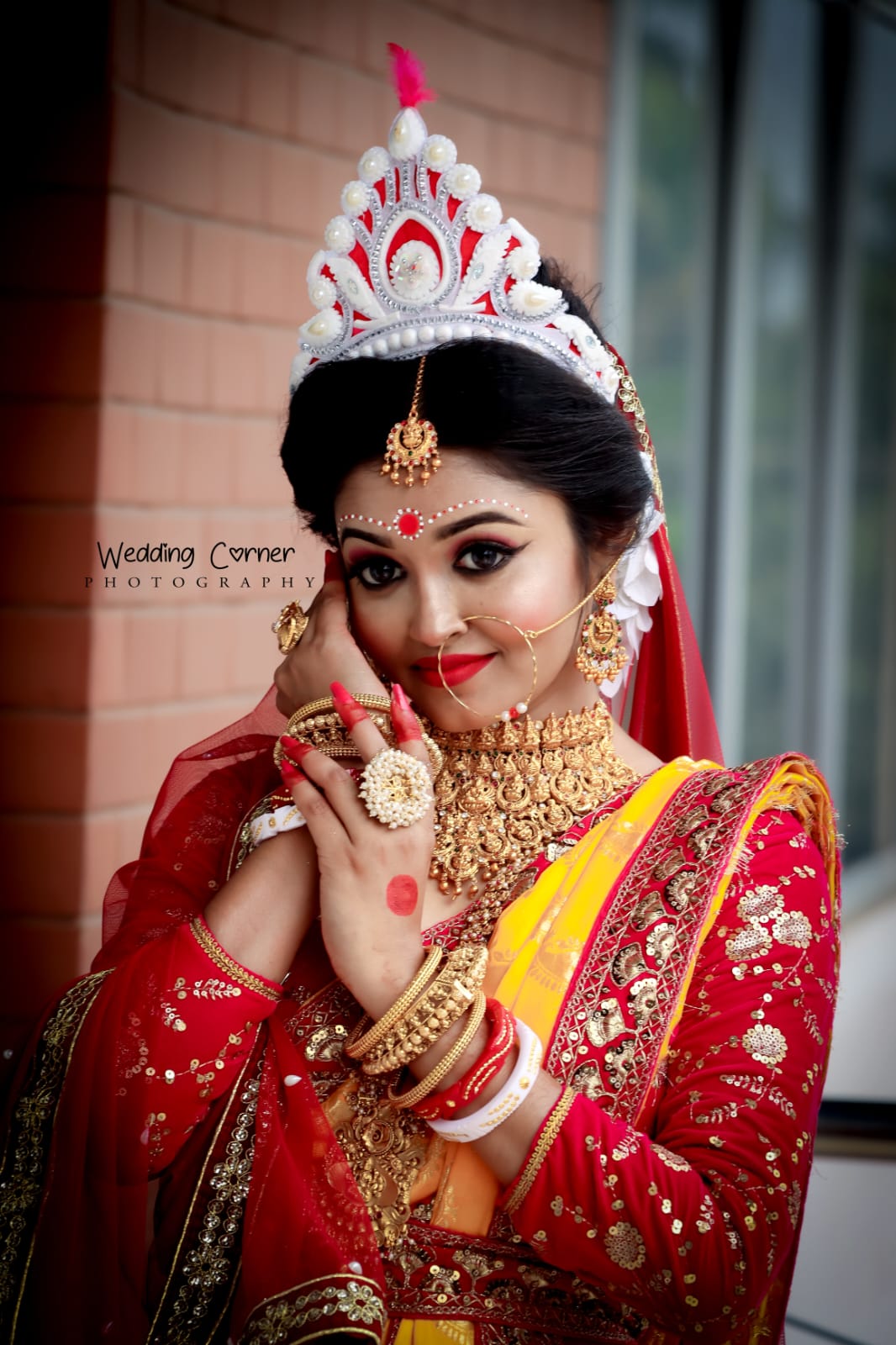 Wedding ceremony at the mandap